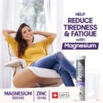 Fast&Up Magnesium - 300mg Magnesium & 10mg Zinc - 20 Tablets - Refreshing Blackcurrant & Lime Flavour - Image 4