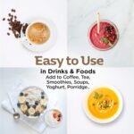 Organic Lions Mane Mushroom Powder 200g - High Strength Full Spectrum Fruiting Body Mushroom Supplement to Support Brain & Mental Performance by Inner Vitality (Large) - Image 5