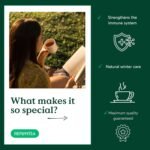 Organic Echinacea Tea 100g (Makes 50 Cups) | Natural Immune Support for Winter Wellness | Pure Loose Leaf Herbal Infusion, Caffeine-Free | REPLANTEA - Image 4