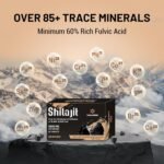 Shilajit Tablets 30,000 mg, 100% Pure High Strength Himalayan Shilajit Tablets, Rich in 60% Fulvic Acid and 85+ Trace Minerals, Energy and Immune Support, 60 Count (Pack of 2) - Image 4