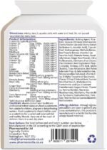 Ultra Bee Immune 60 Capsules Packed with Bee Pollen, Royal Jelly, Manuka Honey, Essential Vitamins and Minerals, Vitamin C, D & E, Zinc - Ginger Root & Elderberry - UK Manufactured - Image 4