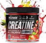 Creatine Gummies 5000mg – Creatine Monohydrate with B12 & L-Taurine | Strawberry Flavour Chewables for Men & Women | Energy, Muscle & Recovery Support | 120 Count (1 Month Supply) (Strawberry) - Image 3