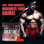 Creatine Gummies 5000mg – Creatine Monohydrate with B12 & L-Taurine | Strawberry Flavour Chewables for Men & Women | Energy, Muscle & Recovery Support | 120 Count (1 Month Supply) (Strawberry) - Image 6