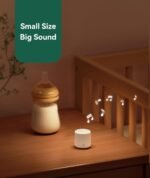 White Noise Machine - Portable Sound Machine for Baby & Adults, Upgraded 1000mAh Battery, 16 Soothing Sleep Sounds, 32 Volume Levels, Auto-Off Timers, Mini Sleep Aid for Travel Relaxation - Image 5