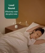 White Noise Machine - Portable Sound Machine for Baby & Adults, Upgraded 1000mAh Battery, 16 Soothing Sleep Sounds, 32 Volume Levels, Auto-Off Timers, Mini Sleep Aid for Travel Relaxation - Image 6