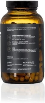 APE Nutrition Optimised Male | Grass-Fed Beef Reproductive Organs & Liver Men’s Supplements | Boost Male Vitality & Energy | Gym Supplements for Men | 180 Capsules - Image 3