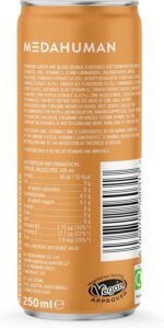 MEDAHUMAN CBD Drink (20mg), Recover, Blood Orange & Ginger, with Turmeric, Zinc, Vitamin C & D3, Low Calorie, Immune System Booster, Adaptogens & CBD Infused Fizzy Drink (Pack of 12 x 250ml) - Image 5