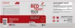 Red Yeast Rice with CoQ10 & Alpha Liopic Acid (3 Cholesterol Lowering Ingredients) Supplement Coenzyme Q10 Red Yeast Cholesterol Lowering Supplements 120 Vegan Capsules - Image 5