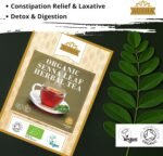 Ausha Organic Senna Tea Bags - 40 Bags - Constipation Relief - UK Certified Organic by Soil Association - Laxative, Caffeine Free, Digestion, Cleansing, Detox - Image 5