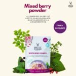 Berries Mixed Berry Powder 70g, Nutrient rich wild-grown berries from Nordic forests, 100% Natural, Delicious nutrient boost for breakfast bowls, smoothies, porridge, yogurt - Vegan - Image 4