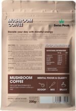 Mushroom Functional Coffee Blend (60-Servings) with Lion’s Mane, Cordyceps, Shiitake, Maitake, Ashwagandha – Nootropic Coffee for Focus & Energy | Vegan | UK Made | 2-Month Supply - Image 3