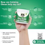 Bailey & Buddies Calming Cat Treats – 100% Natural Soft Chews to Reduce Stress, Fear & Aggression – Anxiety Relief for Cats of All Breeds & Ages – Soothes Nervous, Hyperactive & Stressed Cats - Image 3