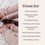 Sleep Baby Sleep Magnesium Spray for Children - Magnesium Supplements to Aid Sleep, Reduce Growing Pains & Muscle Cramps - Lavender-Infused Relaxation in an Oil Spray Bottle - 200ml 1,2000 Sprays - Image 4