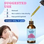 Vitamin Kids Cleansing Drops Gentle Health Support Gently cleanses The Body Contains Vitamin B12 and Vitamin D Supports Gut Health and Focus Supports Children's Language Development 60 ml - Image 4