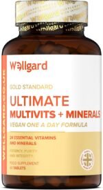 Vegan Multivitamins & Minerals by Wellgard - Vegan Multivitamin Tablets for Men and Women with 24 Essential Active Vitamins & Minerals, Made in UK - Image 6