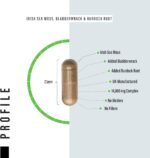 Sea Moss Complex 14,000mg Extract Including Bladderwrack & Burdock Root - 120 High Strength Capsules Providing 120 Day Supply - North Atlantic Irish Sea Moss Supplement - Vegan & UK Made - Image 5