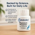 Metabolics Magnesium Phosphate 90 Capsules – 112 mg Phosphate Supplement – Supports Energy, Bones & Muscles, Vegetarian, UK Made - Image 4