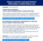 One Step Diarrhoea Relief 2mg Capsules Loperamide Hydrochloride 36 Capsules - 6 Packs - Image 5