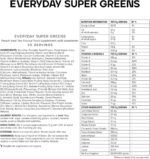 Bulk Everyday Super Greens Powder | Peach Iced Tea | 60 Servings | with 50 Vitamins, Minerals & Superfoods | High in Vitamin C, D & B12 | Supports Immunity & Daily Wellness - Image 7