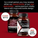 Vitality Max Supreme - Premium Vitality Health Supplement with Fenugreek, Panax Ginseng, Ashwagandha, Maca, Tribulus Terrestris, Himalayan Shilajit - 120 Vegan Supplements Capsules - Image 6