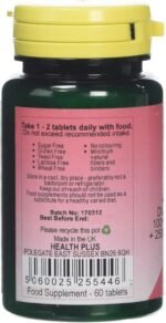 Health Plus Artichoke Digestive Health Supplement - 60 Tablets - Image 3