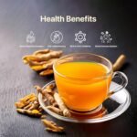 BLUE TEA - Turmeric Tea - Turmeric and Ashwagandha | Black Deals Friday 2025 | 15 Biodegradable Tea Bag - Plant Based (Pack of 2) | INDIAN SUPERFOOD | Curcumin Rich | Caffeine-Free | Tin Packaging - Image 5