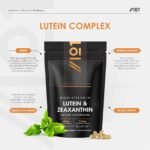Lutein & Zeaxanthin with BioPerine® – 40mg Lutein 2.85mg Zeaxanthin – 90 Vegan Capsules – Natural Carotenoids from Marigold Extract – Resealable and Recyclable Pouch by Alpha01 - Image 3