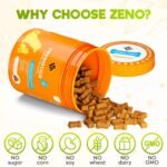 ZENO Probiotics for Dogs Chews 150Pcs - Digestive, Gut Health & Diarrhea Support - UK Formula with Dog Probiotics, Enzymes & Natural Ingredients - Chicken - Image 5