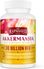 30 Billion AFU Akkermansia Muciniphila, Probiotic for Gut Health & Digestive, Most Potent Probiotic Supplement, A Live Akkermansia Supports Gut Lining & GLP-1, for Women & Men (60 Count (Pack of 1)) - Image 2