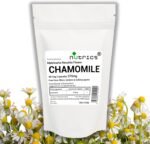 375mg Chamomile x Pure 90 Vegan Capsules (1 Month Supply) Manzanilla Kamille Matricaire Camomilla- Suitable for Vegan Vegetarian - Image 2