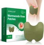 60Pcs Knee Pain Relief Patches Kit, Pain Relief Patch for Knee, Wormwood Herbal Knee Patches for Arthritis, Relieves Muscle Soreness in Knee, Neck, Shoulder - Image 2