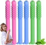 6PCS Chewable Essential Oil Breath Stick,Chewable Breather Sticks,Essential Oil Inhaler for Respir/atory Support,Portable Stress Relief & Focus Booster,Chewable Puffer,Flexible Reusable Calming Tool - Image 2