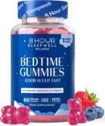 8 Hour Sleepwell - 60 Sugar-Free Sleep Gummies - Sleep Aid with Griffonia, Ashwagandha, Magnesium Glycinate, L-theanine, B6 for Deep Sleep & Relaxation - Alternative to Melatonin Tablets - Gluten Free - Image 2