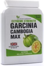 90 Capsules Garcinia Cambogia Max Pure Extreme Weight Management Detox Capsules 1500mg Daily Dose Dieting UK Manufactured - Image 2