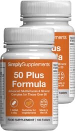 A to Z Multivitamins & Minerals for Individuals Aged 50 Plus | Supports Brain Health, Energy Levels, and Immunity | Vegetarian | 360 Easy-to-Take Tablets = 12 Months’ Supply | Made in The UK - Image 2
