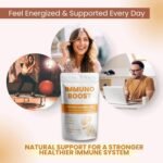 AHCC Supplement – Liver Detox & Immune Support – ImmunoBoost Shiitake Mushroom Extract 1000mg – Cholesterol & Gut Health – UK Made – 60 Capsules - Image 2