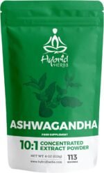 ASHWAGANDHA HIGH Strength Powder (113g) – Supplement for Stamina, Energy, Calm, Sleep Aid, Adaptogen with Withanolides - 10X Strength Extract - 113 Servings - Image 2
