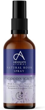 Absolute Aromas Goodnight Room Spray 30ml - Natural mist spray with Lavender, Vetiver, Chamomile, Geranium and Bergamot Essential Oils - Image 2