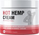 Active Hot Hemp Cream Natural Formula for Joints, Muscles, Neck, Shoulders, Elbows, Back, HIPS, and Knees. Deep Heat Sensation. Rich in Natural Extracts. (250ml) - Image 2