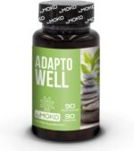 AdaptoWELL Stress and Anxiety Relief Supplement - Calm Complex with Ashwagandha, Passionflower, Hawthorn Berry, and Lemon Balm Extract, Relaxation Formula for Mood, Sleep aid, Wellness 90 Capsules - Image 2