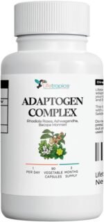 Adaptogen Complex - Ashwagandha KSM-66, Rhodiola Rosea, Bacopa Monnieri - for Balance, Calm, and Daily Resilience - 90 Vegetable Capsules - Image 2