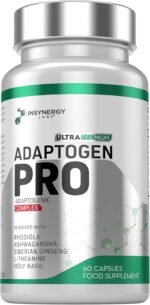 Adaptogen Supplement 1,600mg (Maximum Dose in UK) Superior Purity Rhodiola Rosea, High Strength Holy Basil & Schisandra, 60 Vegan Capsules Adaptogens Supplements Ashwagandha - Image 2