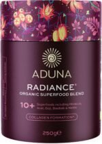 Aduna Organic Radiance Superfood Blend | 100% Natural Stir-in Blend With 10+ Superfoods for Skin Glow, Collagen Support & Hormone Balance | Vegan Powder for Yoghurt, Juices, & Smoothies | 250g - Image 2