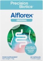 Alflorex Original - Daily Gut Health Probiotics Supplement with Unique Bifidobacterium Longum Bacteria Strain 35624 - Bacterial Cultures - 30 Capsules - Image 2