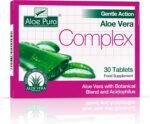 Aloe Pura Aloe Vera Gentle Action Complex Tablets , Natural , Vegetarian , Cruelty Free , Food Supplement, Botanical Blend , 30 Tablets - Image 2