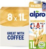Alpro Oat Drink - 100% British Oats - Plant-Based Long Life Dairy Free & Lactose Free Milk Alternative - 1L (Pack of 8) - Image 2