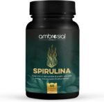 Ambrosial Spirulina Capsules 500mg - Highly Dosed Tablets, Vegan, No Additives, Protein Powder, Greens Powder, Spirulina and Chlorella, Immune System Booster, 60 Capsules - Image 2