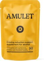 Amulet - Alcohol Craving Suppressant Tablets with Kudzu Root, NAC & Artichoke Leaf – Natural Stop Drinking Alcohol Aid – Supports Liver Detox, Energy & Brain Function – 30 Servings (UK Made) - Image 2