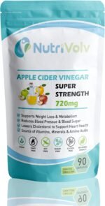 Apple Cider Vinegar 720mg High Strength Capsules for Fast Weight Loss, Detox, Cleanse & Keto | 90 Capsules - Image 2