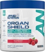Applied Nutrition Organ Shield for Over 40s | Antioxidant Support, Choline, CoQ10, Selenium & Botanicals | Informed Sport – Raspberry (300g – 30 Servings) - Image 2